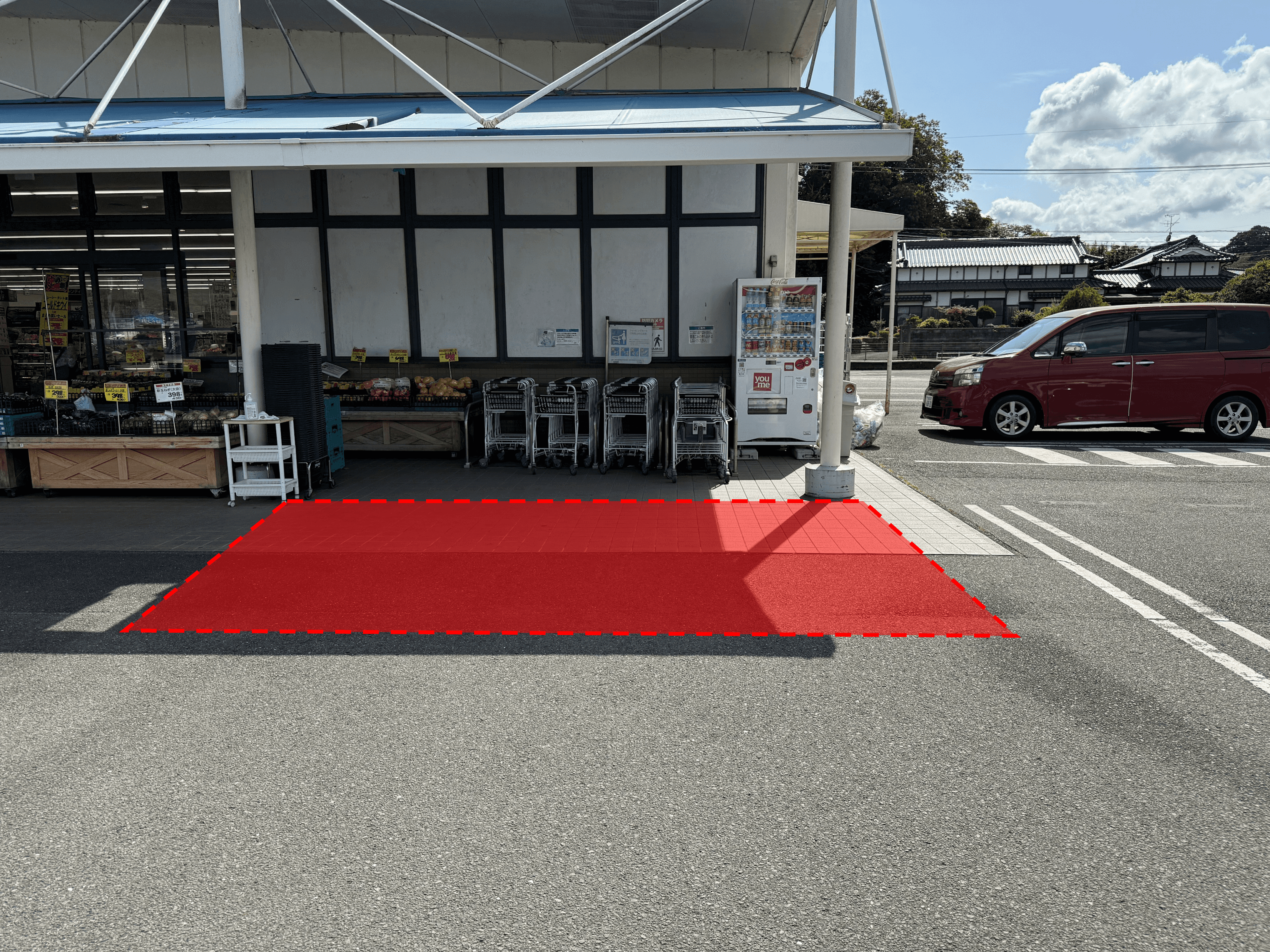 屋外(屋根なし) キッチンカーや販促プロモーションにおすすめな催事イベントスペース