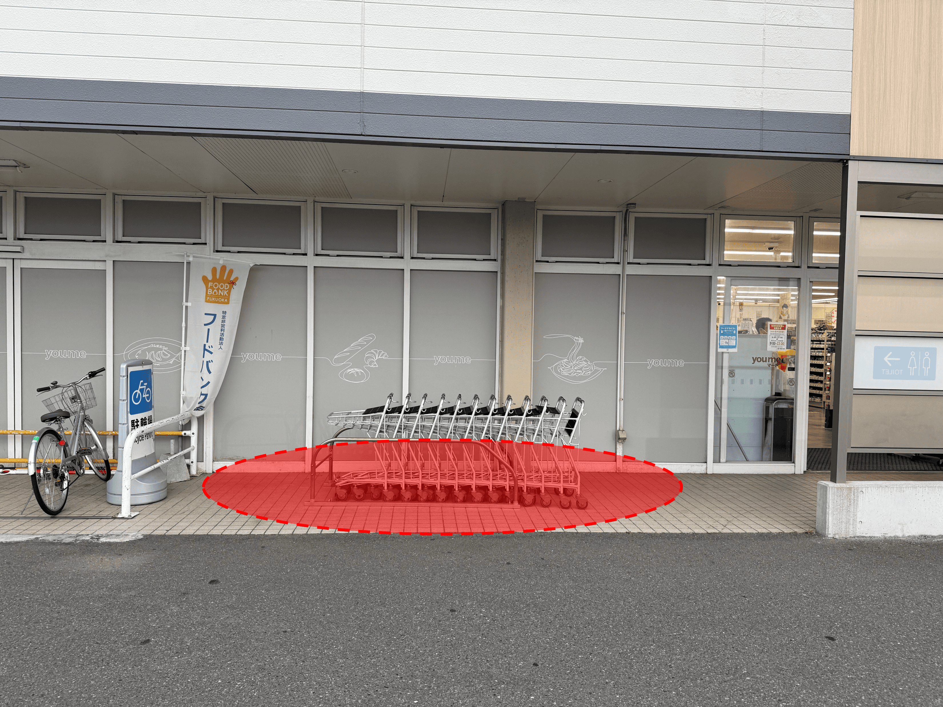 屋外軒先 物販のポップアップストアや販促プロモーションにおすすめな催事イベントスペース