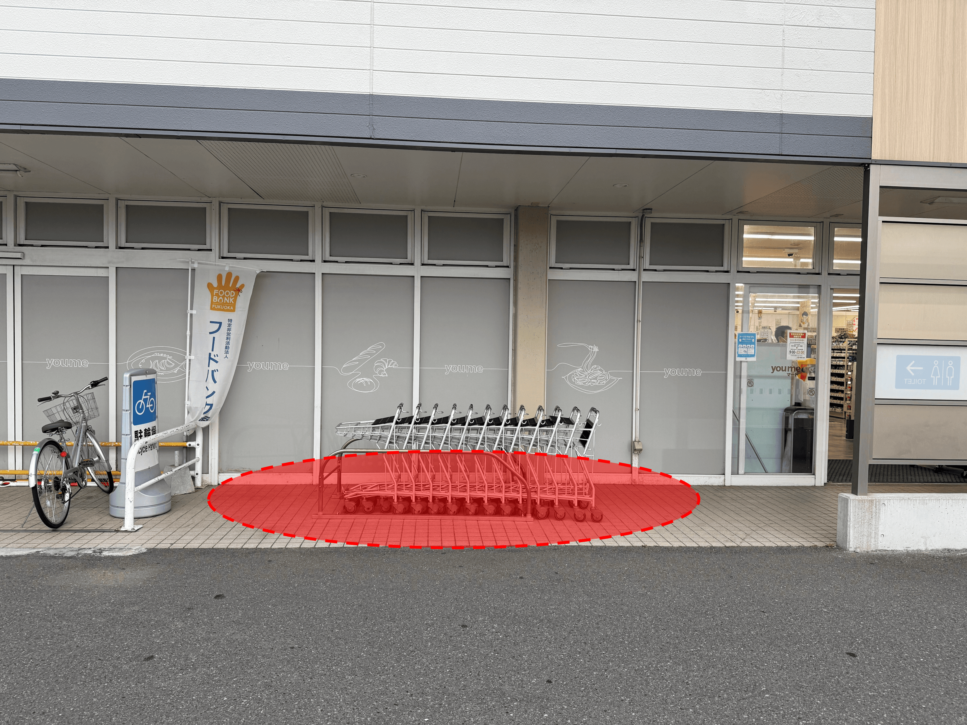 屋外軒先 物販のポップアップストアや販促プロモーションにおすすめな催事イベントスペース