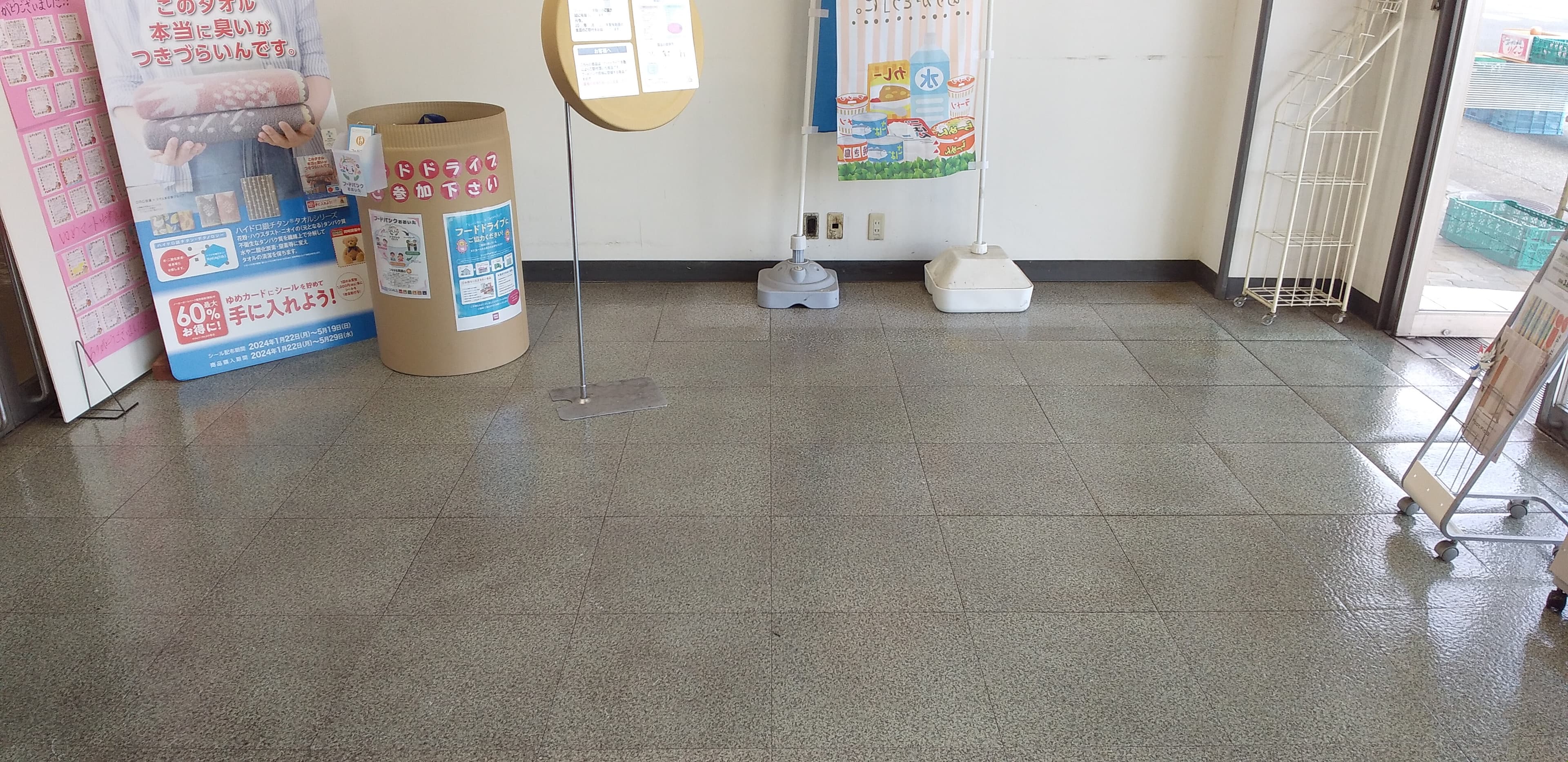 風除室 物販のポップアップストアや販促プロモーションにおすすめな催事イベントスペース1