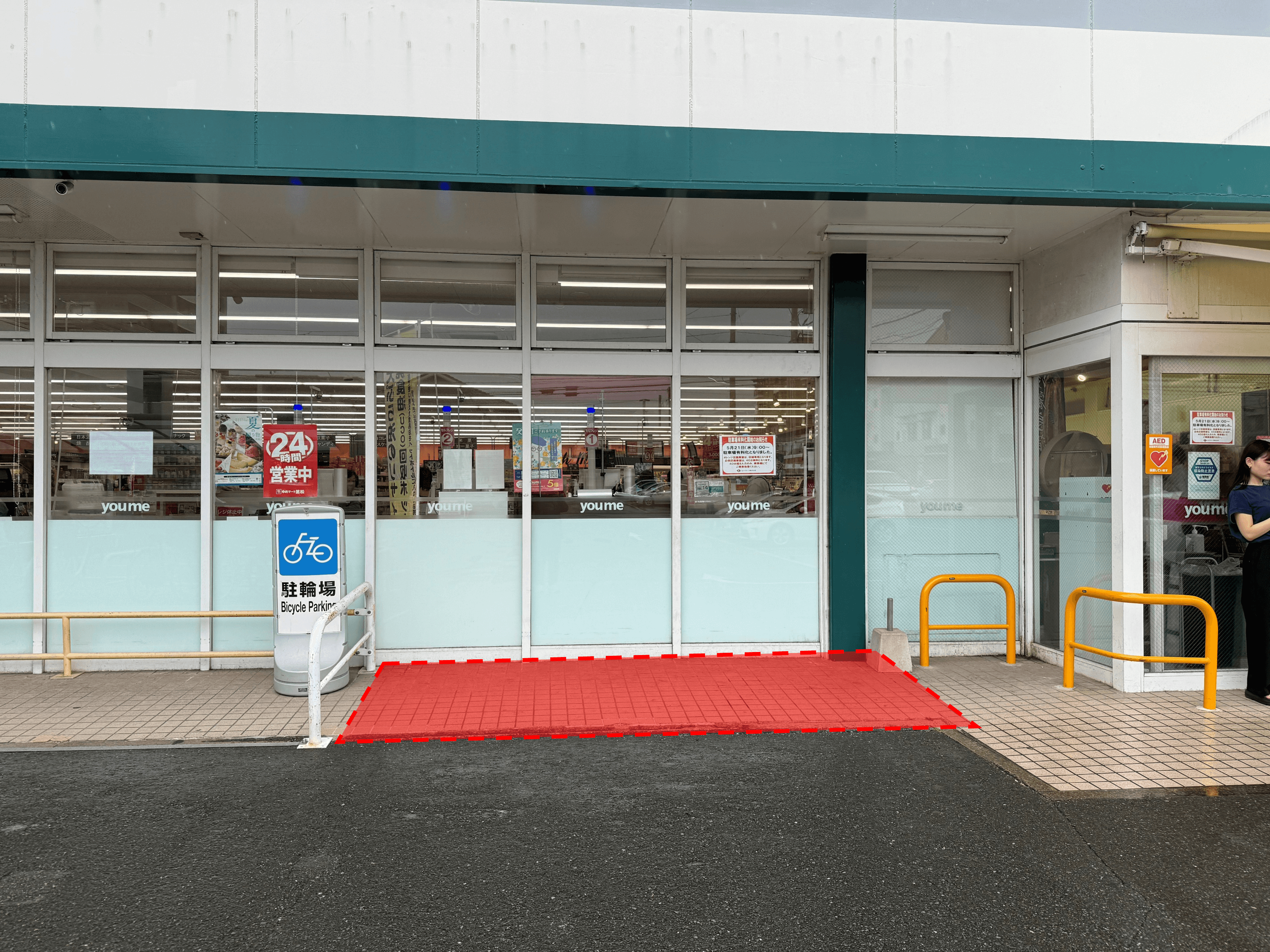 屋外軒先 物販のポップアップストアや販促プロモーションにおすすめな催事イベントスペース