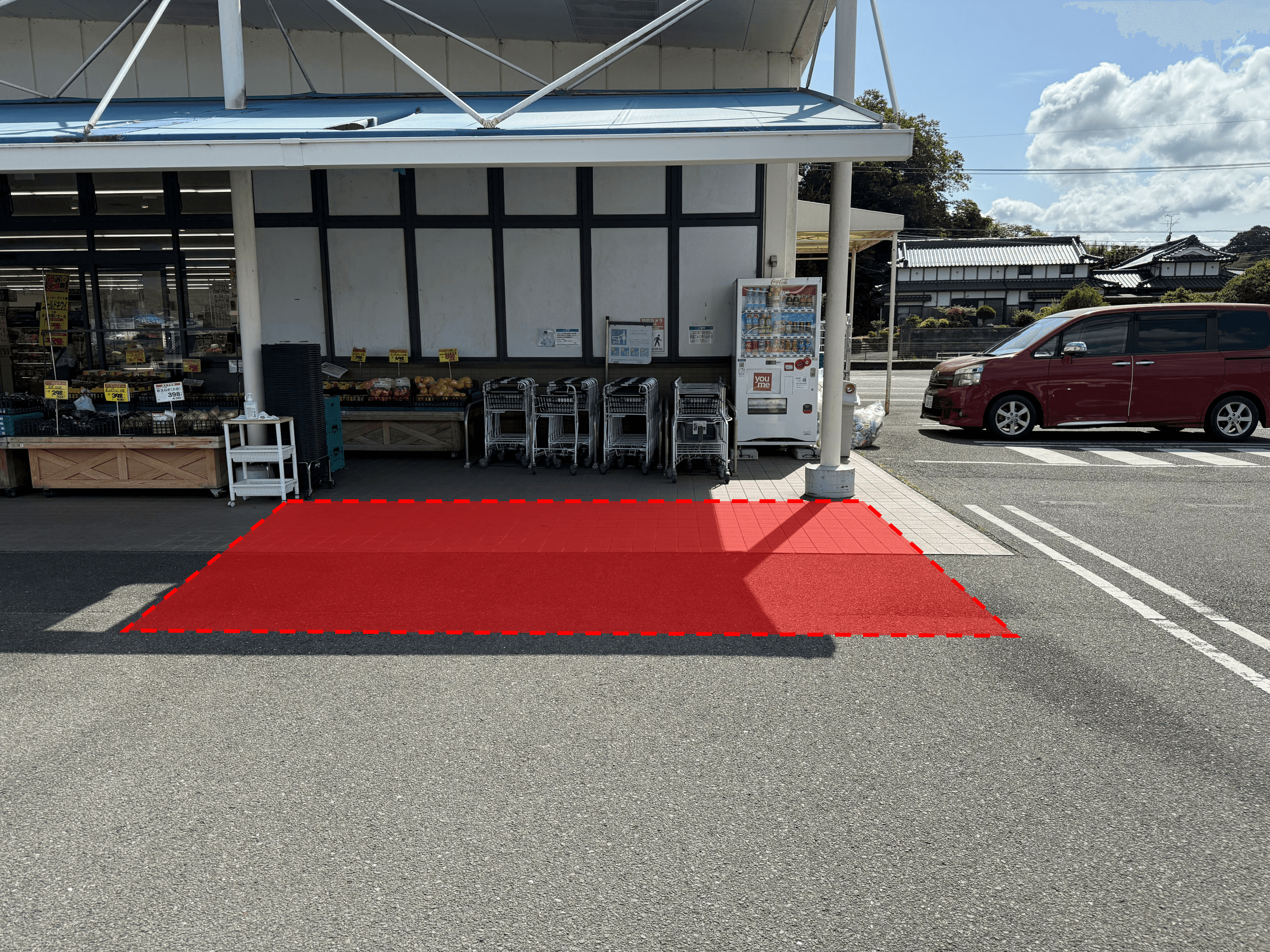 屋外(屋根なし) キッチンカーや販促プロモーションにおすすめな催事イベントスペース