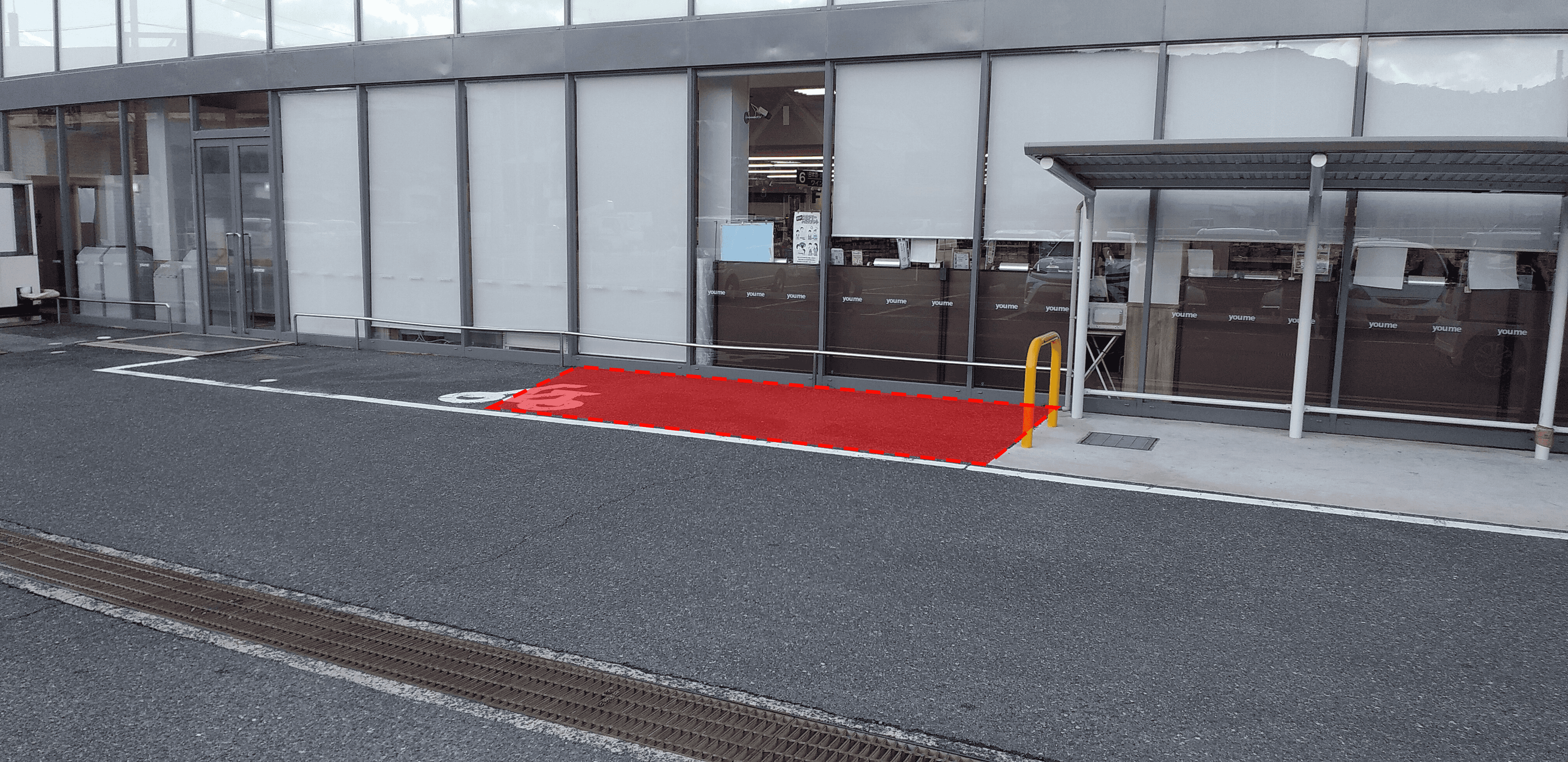 軒先駐輪場 キッチンカーや物販・販促プロモーションにおすすめな催事イベントスペース
