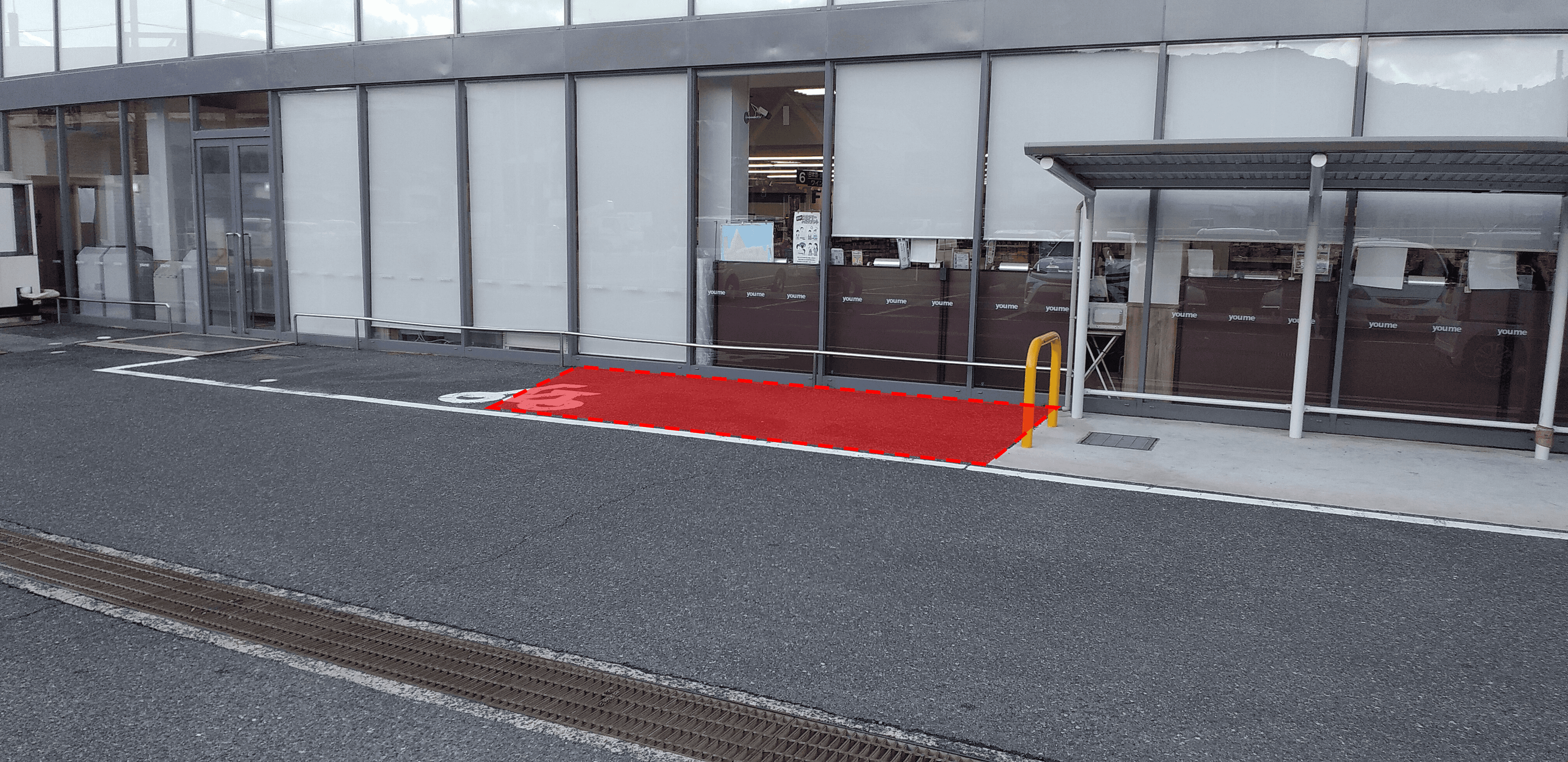 軒先駐輪場 物販・販促プロモーションにおすすめな催事イベントスペース